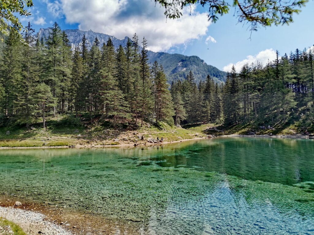 Naturidyll Grüner See in der Steiermark