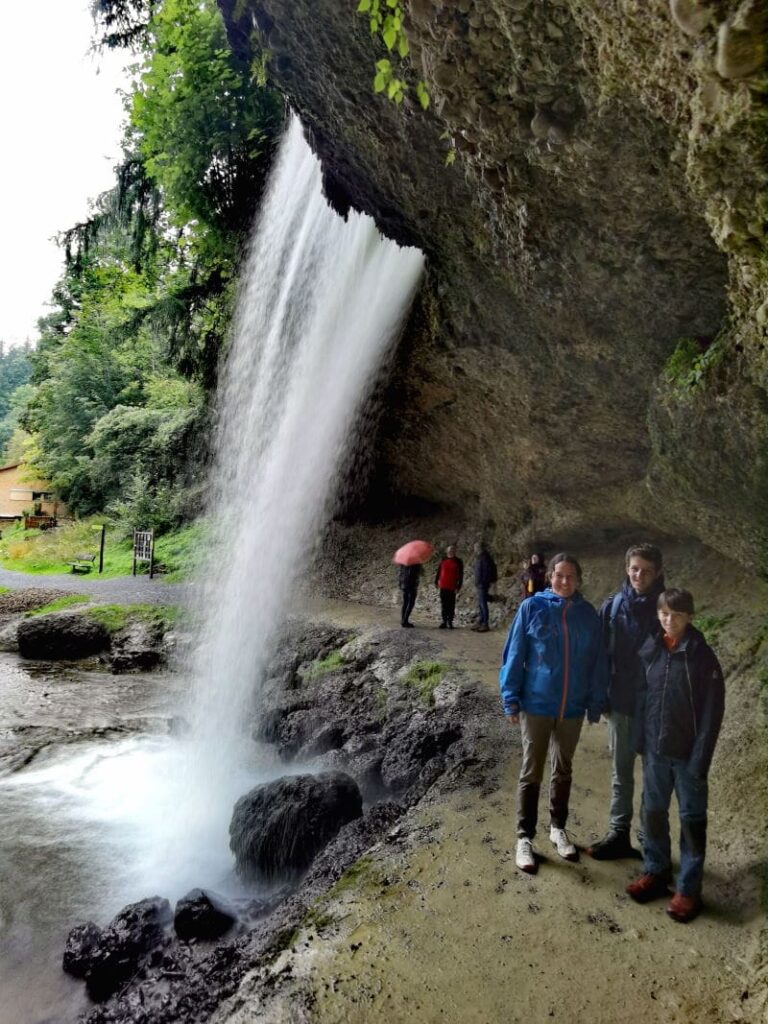 Naturwunder Scheidegger Wasserfälle im Allgäu