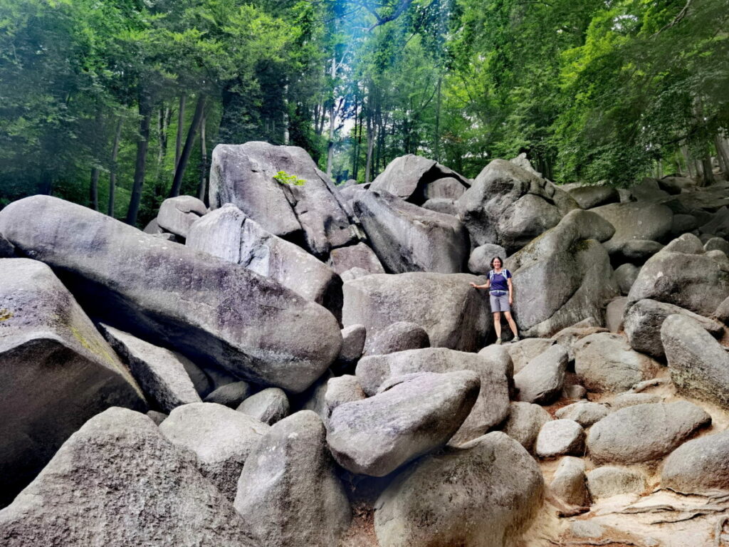 Naturwunder Felsenmeer Lautertal - meistbesucht im Odenwald, Deutschland