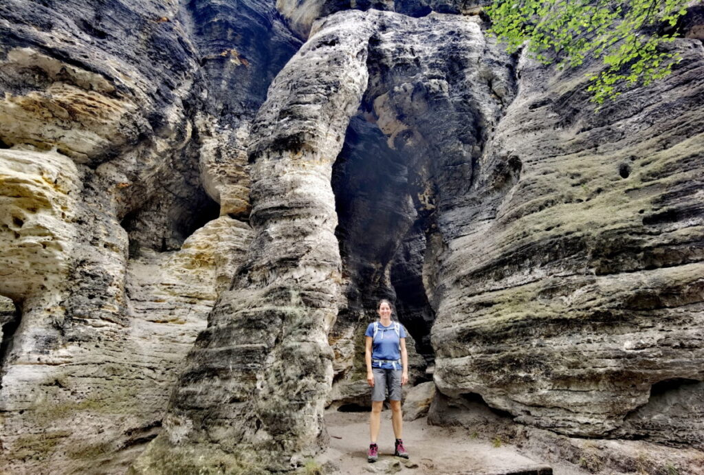 Naturwunder Tyssaer Wände mit Felsenlabyrinth